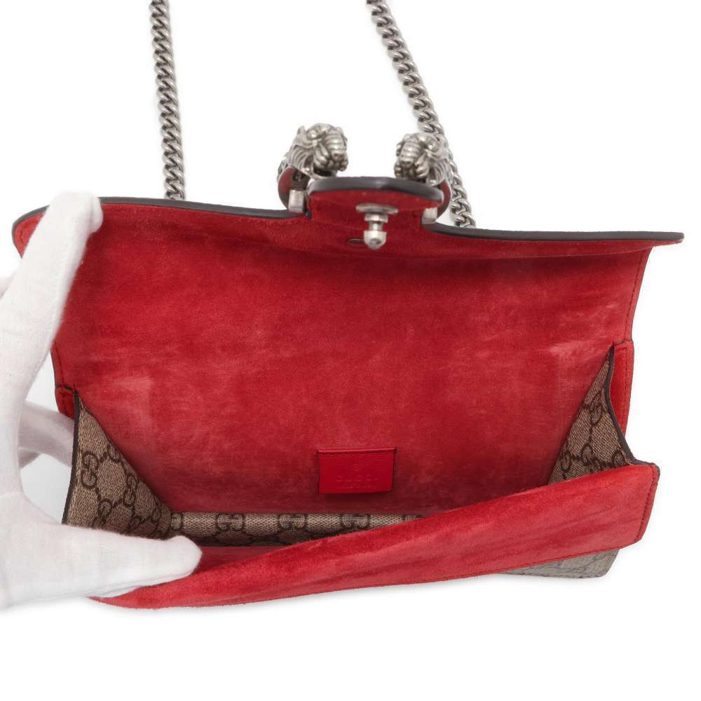 Gucci Chain Shoulder Bag Dionysus Velvet - Picture 7 of 12